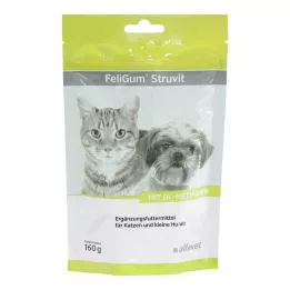 FELIGUM Struvit žvýkací kapky pro kočky/malé psy, 160 g