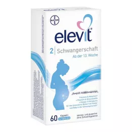 ELEVIT 2 těhotenské měkké kapsle, 60 ks