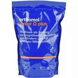 ORTHOMOL Junior Omega plus žvýkací pastilky, 90 ks