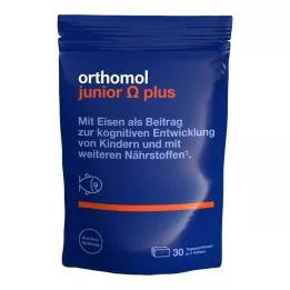 ORTHOMOL Junior Omega plus žvýkací pastilky, 90 ks