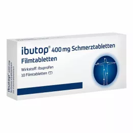 IBUTOP 400 mg Tablety k léčbě bolesti Potahované tablety, 10 kusů