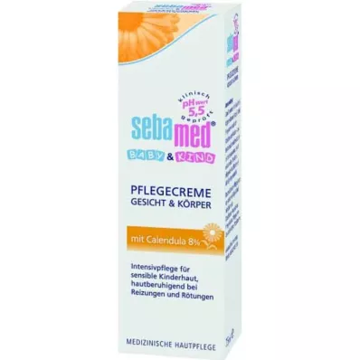 SEBAMED BABY &amp; KIND Pečující krém s měsíčkem lékařským, 75 ml