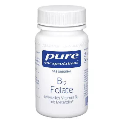 PURE ENCAPSULATIONS B12 Folate Capsules, 90 kapslí