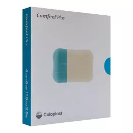 COMFEEL Plus flexibilní hydrocoll. obvaz 4x6 cm, 10 ks