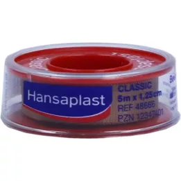 HANSAPLAST Fixační omítka Classic 1,25 cm x 5 m push, 1 ks