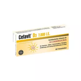 CEFAVIT D3 7 000 I.U. potahované tablety, 60 ks