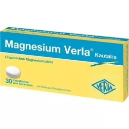 MAGNESIUM VERLA Žvýkací tablety, 30 ks