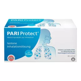 PARI Inhalační roztok ProtECT s ampulkami Ectoin, 60x2,5 ml