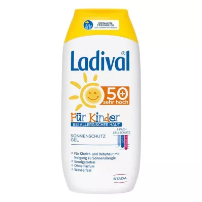 LADIVAL Dětský gel na opalování pro alergickou pokožku LSF 50+, 200 ml