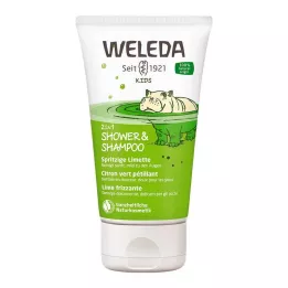 WELEDA Dětská sprcha 2v1 &amp; Šampon s pikantní limetkou, 150 ml