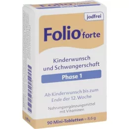 FOLIO 1 forte bez jodu potahované tablety, 90 ks