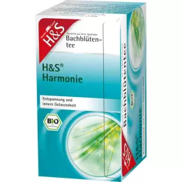 H&amp;S Organic Bach Flower Harmony Filtrační sáček, 20X1,5 g