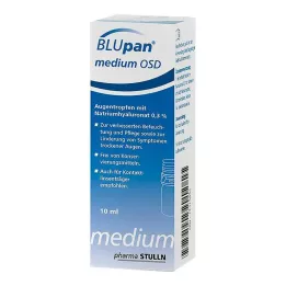 BLUPAN střední OSD Oční kapky, 10 ml