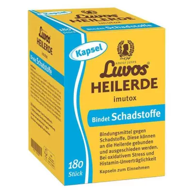 Luvos® léčivé jílové imutox kapsle, 180 kusů