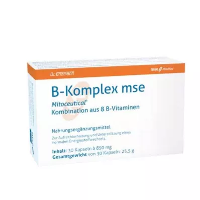 B-Complex MSE kapsle, 30 kapslí B-Complex MSE kapsle, 30 kapslí