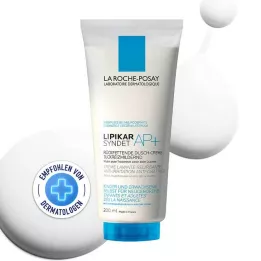 La Roche-Posay Lipikar Syndet AP+ čistící krémový gel, 200 ml