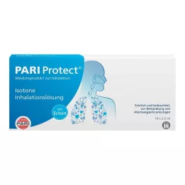 PARI Inhalační roztok ProtECT s ampulkami Ectoin, 10x2,5 ml