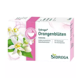 Filtrační sáčky na čaj z pomerančových květů Sidroga, 20x1,2 g