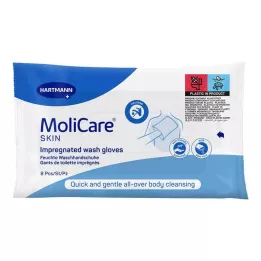 MOLICARE SKIN Prací rukavice, 8 ks