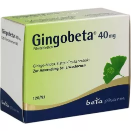 GINGOBETA 40 mg potahované tablety, 120 kusů