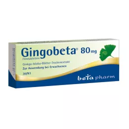 GINGOBETA 80 mg potahované tablety, 30 ks