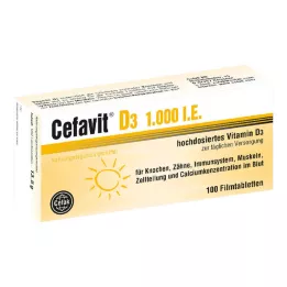 CEFAVIT D3 1 000 I.U. potahované tablety, 100 ks