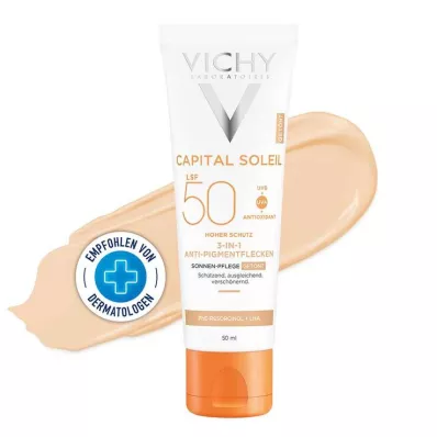 Vichy Idéal Soleil Anti Pigment Spot Cream LSF 50+, 50 ml