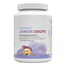 LACTOBACT Junior Drops pastilky, 180 ks