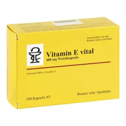 Vitamin E vital 400 mg Rennersche Apotheke Softk.(100 kusů)