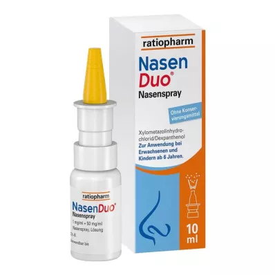 NasalDuo nosní sprej od ratiopharm, 10 ml