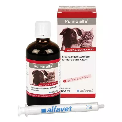 Pulmo Alfa pro psy a kočky, 100 ml