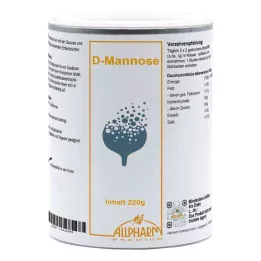 D-MANNOSE PULVER Skladovací plechovka, 220 g
