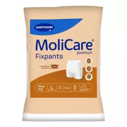 MOLICARE Premium Fixpants dlouhé nohavice velikost L, 5 ks
