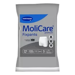 MOLICARE Premium Fixpants dlouhé nohavice velikost XXL, 5 ks