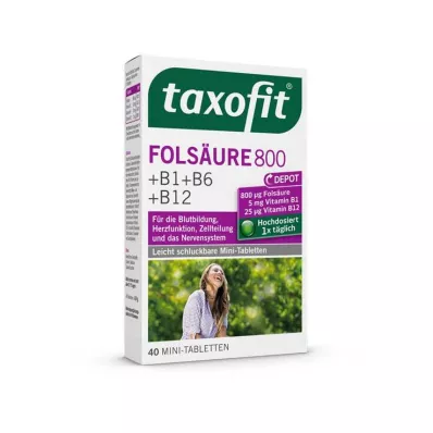 TAXOFIT Kyselina listová 800 depotních tablet, 40 ks