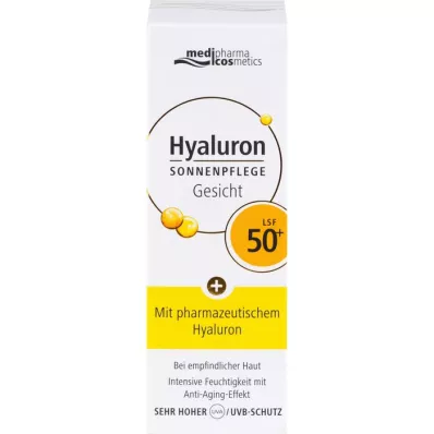 HYALURON SONNENPFLEGE Krém na obličej LSF 50+, 50 ml