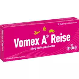 VOMEX A Reise 50 mg sublingvální tablety, 10 ks