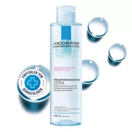 ROCHE-POSAY Micelární čisticí fluid Reaktivní pleť, 400 ml