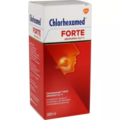 CHLORHEXAMED FORTE 0,2% roztok bez alkoholu, 300 ml