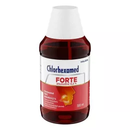 CHLORHEXAMED FORTE 0,2% roztok bez alkoholu, 300 ml