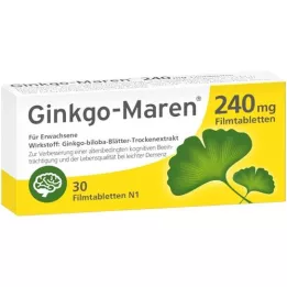 GINKGO-MAREN 240 mg potahované tablety, 30 ks