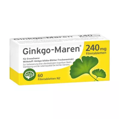 Ginkgo-Maren 240 mg potahované tablety, 60 ks