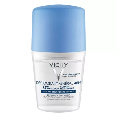 VICHY DEO Roll-on Mineral 48h bez hliníku, 50 ml