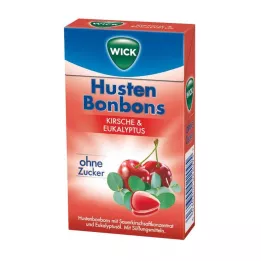 WICK Divoká třešeň &amp; Eukalyptové sladkosti bez cukru Clickb, 46 g