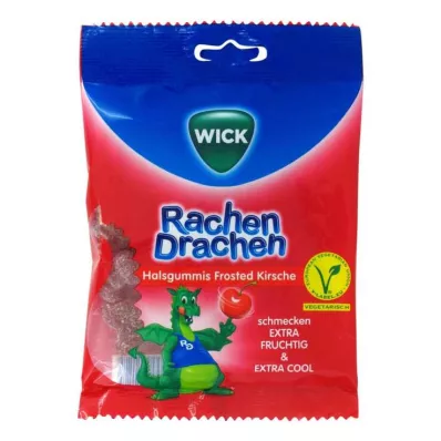 WICK ThroatDragon žvýkačky do krku třešeň, 75 g