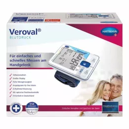 VEROVAL Zápěstní tlakoměr, 1 ks