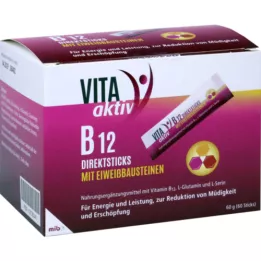 VITA AKTIV B12 Direct Sticks s proteinovými stavebními bloky, 60 ks