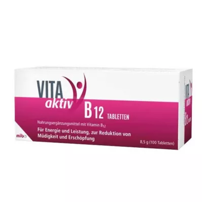 VITA AKTIV B12 tablety, 100 ks VITA AKTIV B12 tablety, 100 ks