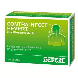 CONTRAINFECT Hevert tablety za studena, 100 ks