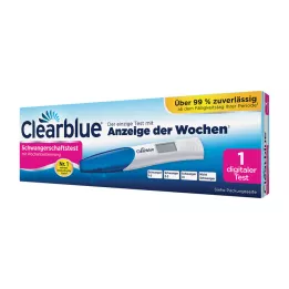 CLEARBLUE Těhotenský test s určením týdne, 1 ks